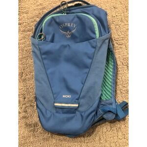 Osprey Kids Moki 1.5L Blue Hydration Pack Hiking Pack Backpack NO BLADDER
